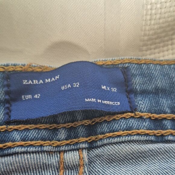 Zara Light Blue Skinny Jeans - Picture 2 of 16